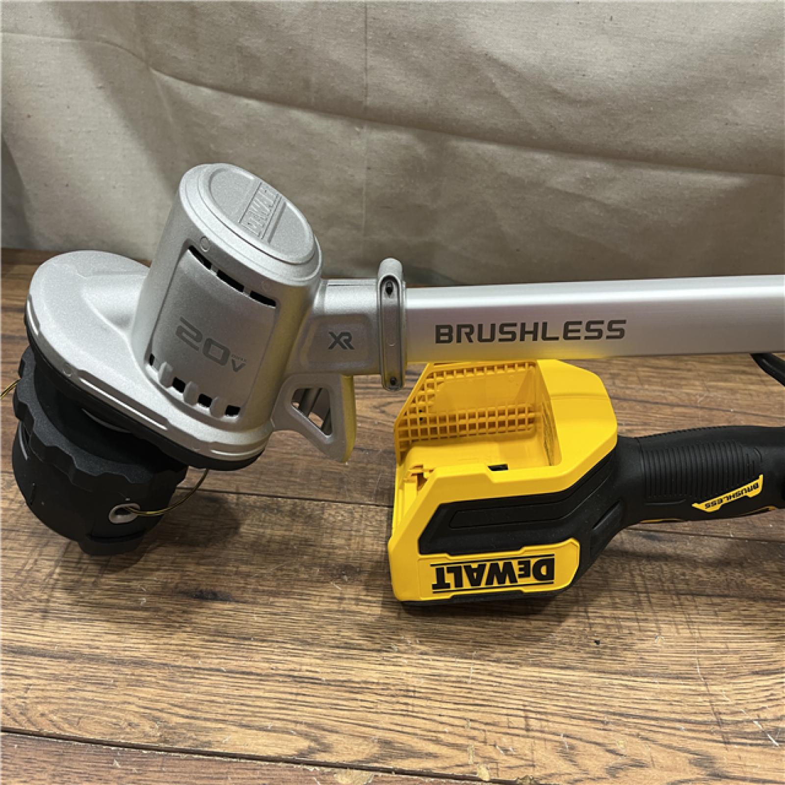 AS-IS 20V MAX Cordless Battery Powered String Trimmer & Blower Combo Kit with (1) 4 Ah Battery & Charger
