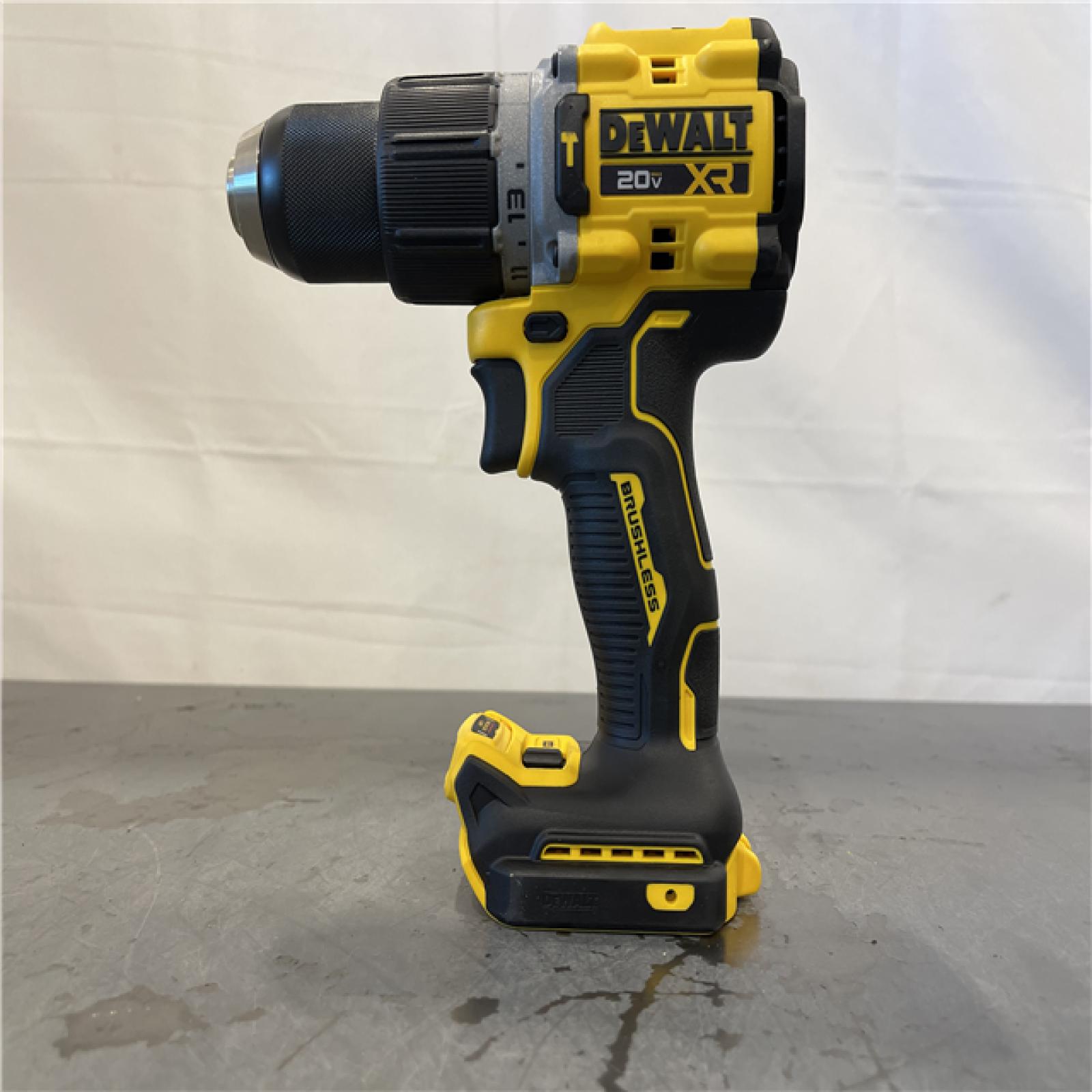 AS-IS - DEWALT 20V XR Brushless Cordless 1/2 in. Hammer Drill
