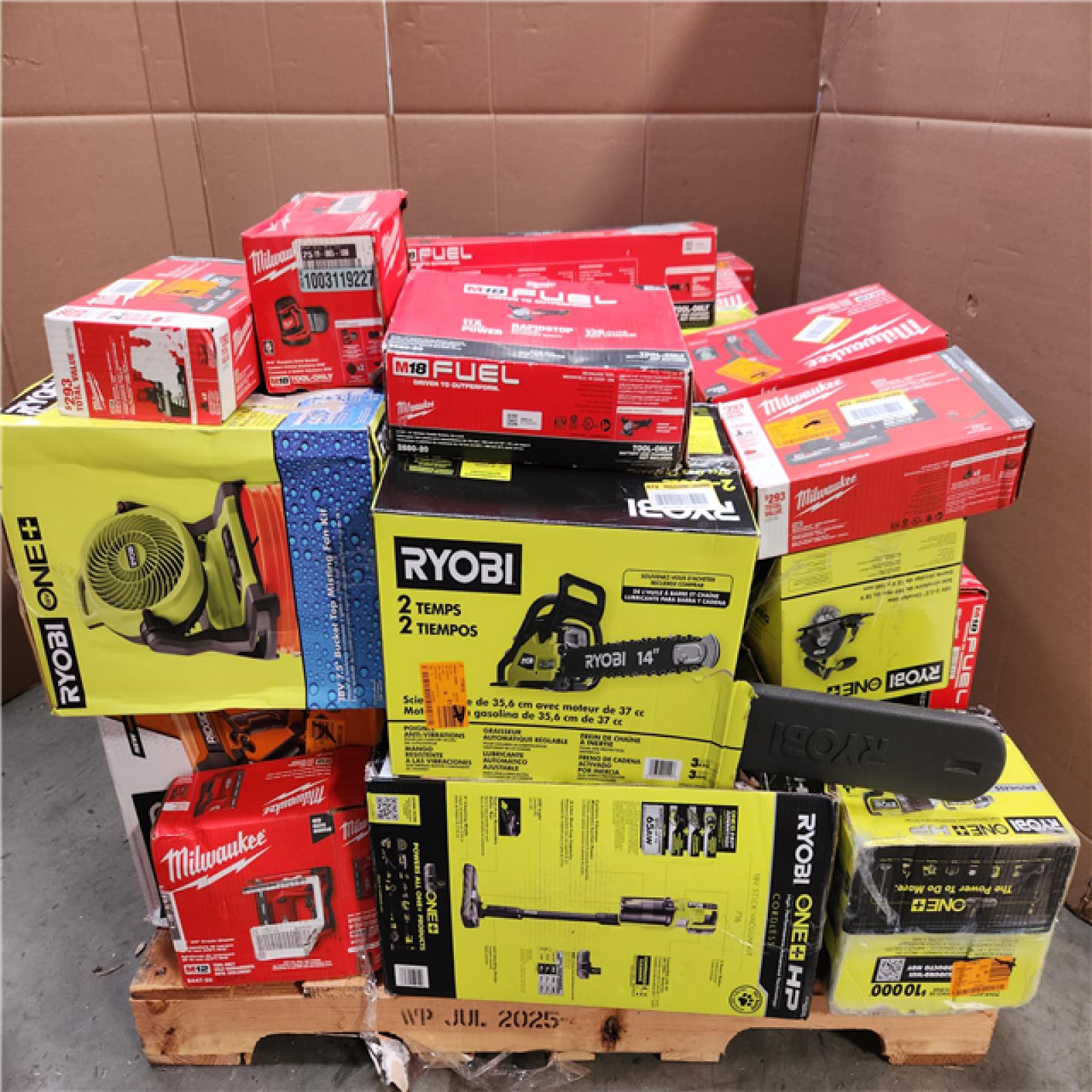 CALIFORNIA AS-IS TOOL PALLET