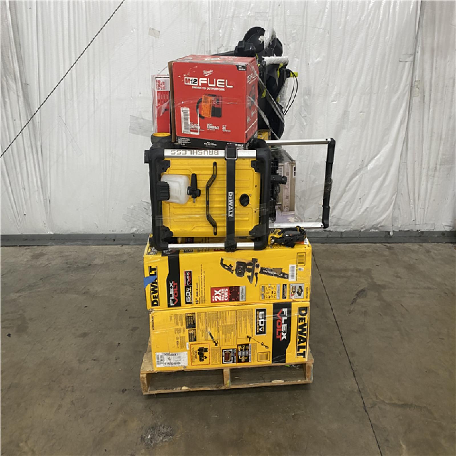 Houston Location AS IS - outdoor pallet