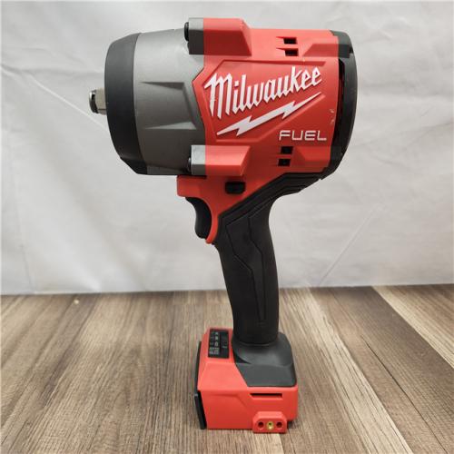AS-IS- Milwaukee M18 FUEL 18V Lithium-Ion Brushless Cordless 1/2 in. Impact Wrench with Friction Ring (Tool-Only)