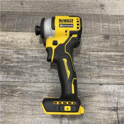 AS-IS DEWALT ATOMIC 20V MAX Lithium-Ion Brushless Cordless Compact 1/4 Impact Driver Kit