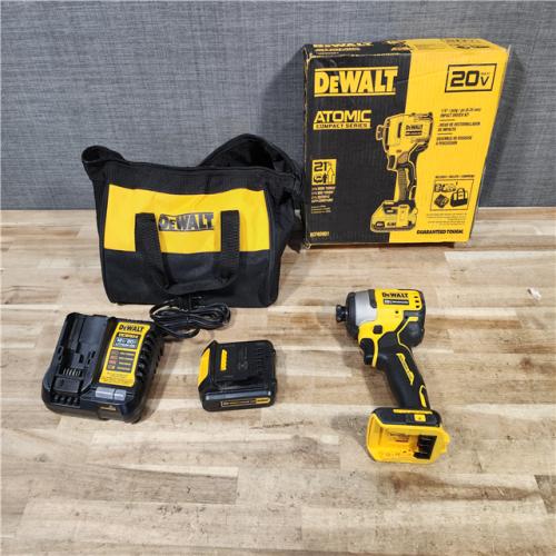 HOUSTON LOCATION - AS - IS DEWALT Atomic 20V Max Lithium-Ion Brushless Cordless Compact 1/4 in. Impact Driver Kit