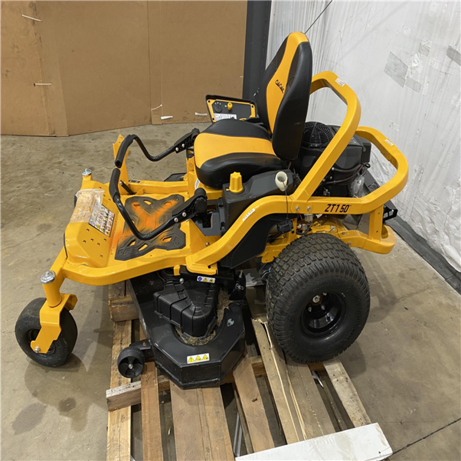 Houston Location AS IS - Cub Cadet Ultima ZT1 50 Riding Mower