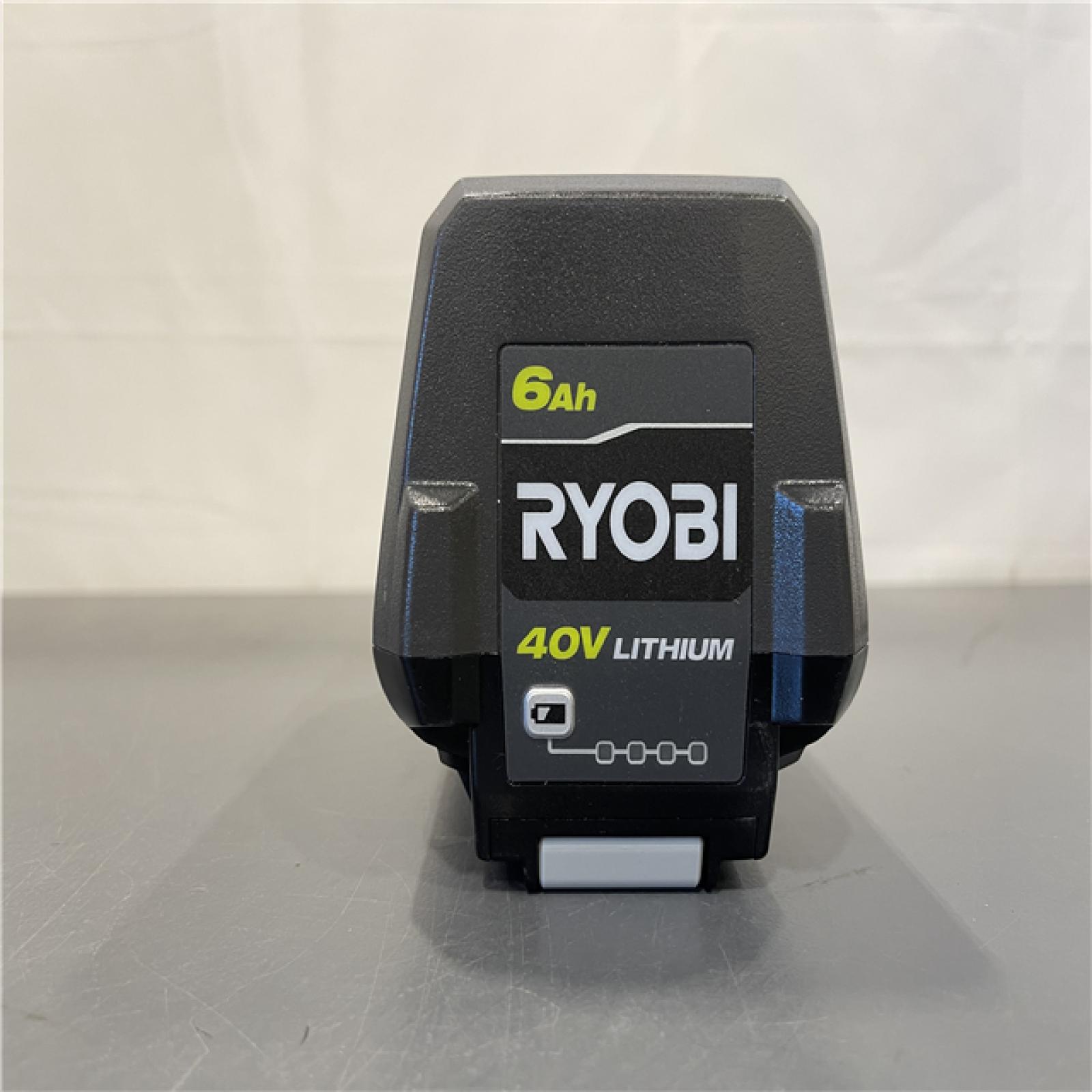 AS-IS - RYOBI 40-Volt 6.0 Ah High Capacity Lithium-Ion Battery