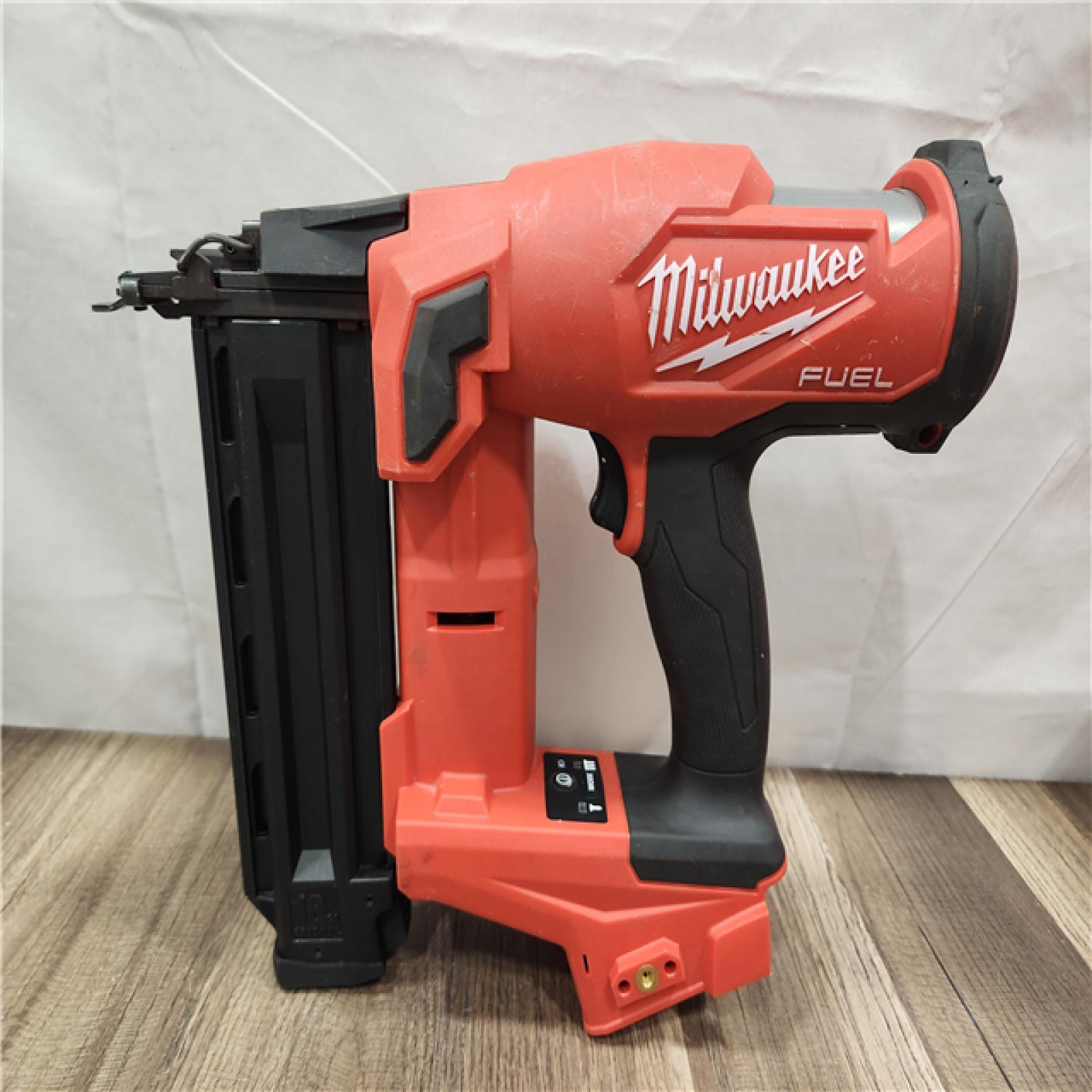 AS-IS- Milwaukee M18 FUEL 18 Gauge Brad Nailer (TOOL ONLY)