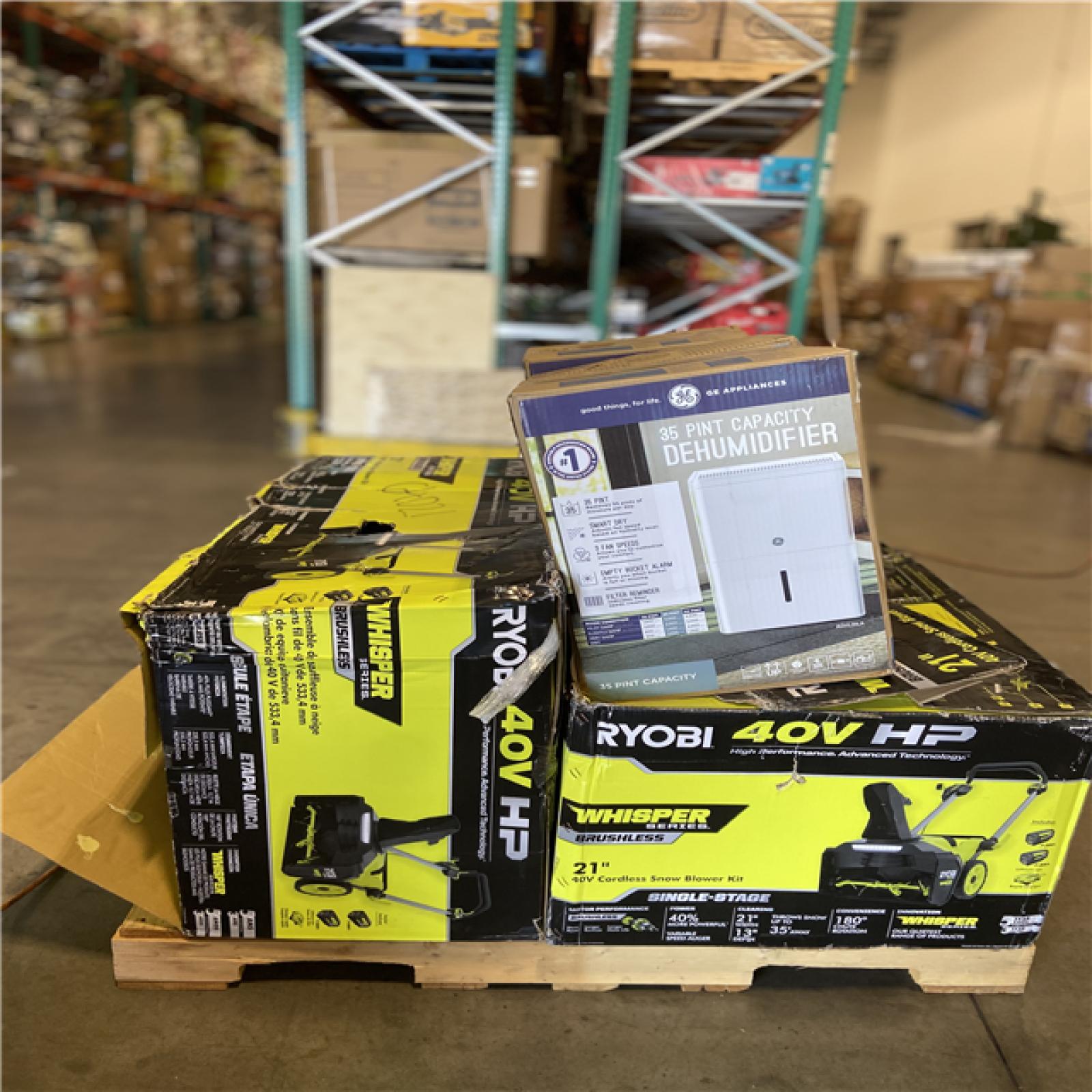 DALLAS LOCATION - AS-IS HOME IMPROVEMENT PALLET