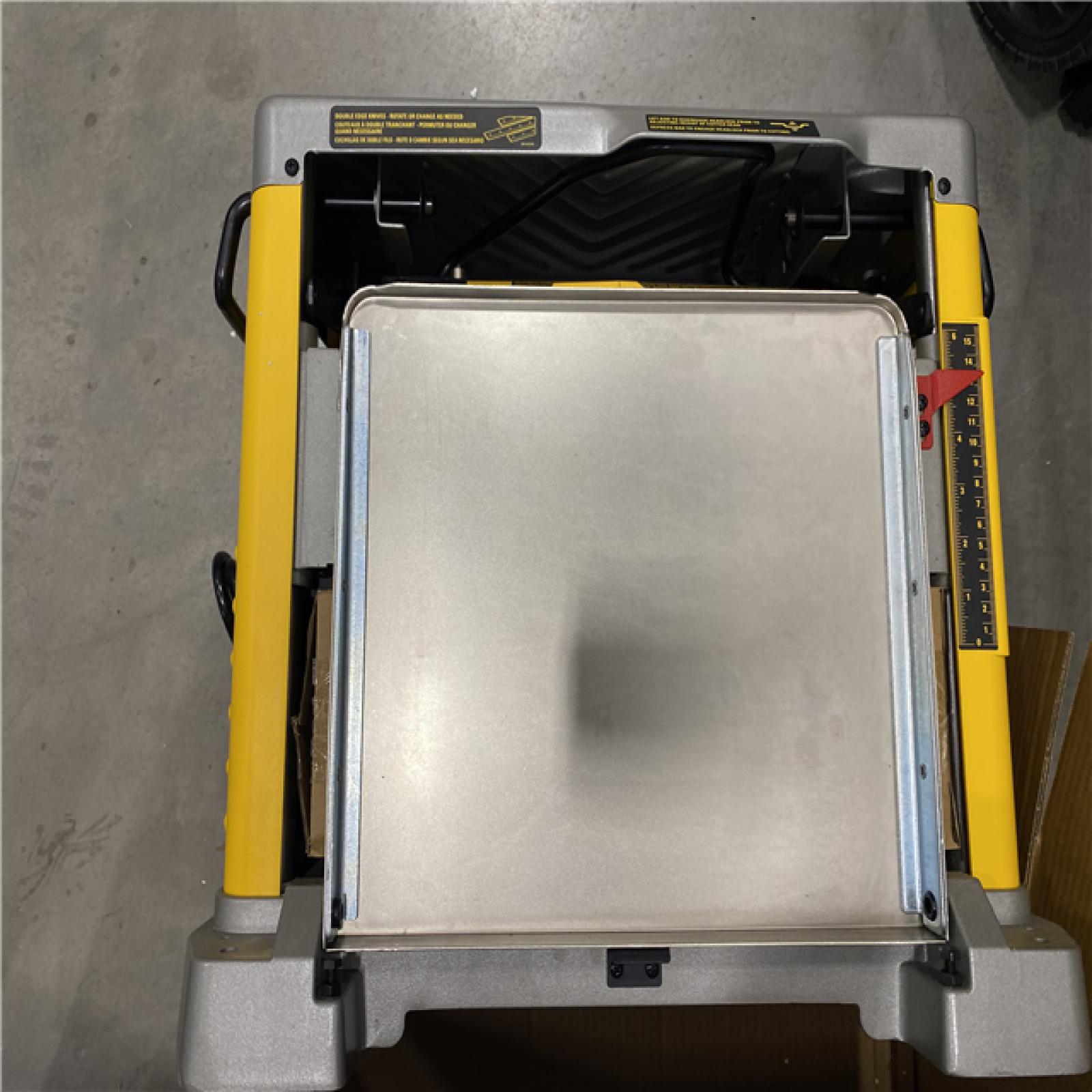 AS-IS DEWALT 15 Amp Corded 12.5 in. Bench Planer