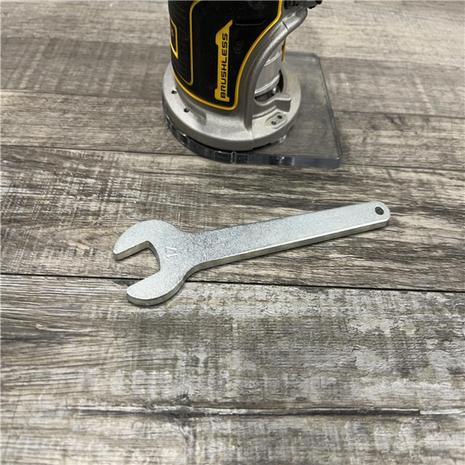 AS-IS DEWALT 20V MAX XR Cordless Brushless Fixed Base Compact Router (Tool Only)