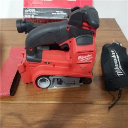 California AS-IS Milwaukee 3 x 18 Sander (Tool Only)