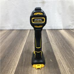 AS-IS DEWALT ATOMIC 20V MAX Cordless Brushless Compact 1/4 in. Impact Driver (Tool Only)