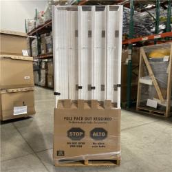 DALLAS LOCATION - 36 in. x 80 in. RH2P Sqtop Hollow Core White Primed Composite Smooth Single Prehung Interior Door w/356 Casing Blk-Hinge PALLET-(5 UNITS)