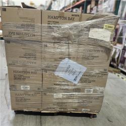 DALLAS LOCATION - Holly Springs 52 in. LED Indoor Brushed Nickel Ceiling Fan with Light Kit PALLET -(24 UNITS)