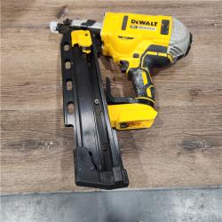AS-IS  DeWalt 20V MAX Collated Cordless Framing Nailer (Tool included battery & charge)