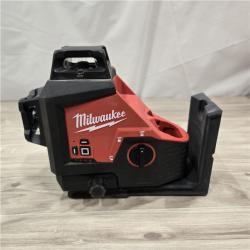 AS-IS Milwaukee-3632-21 M12 Green Beam Laser 360° 3-Plane Kit