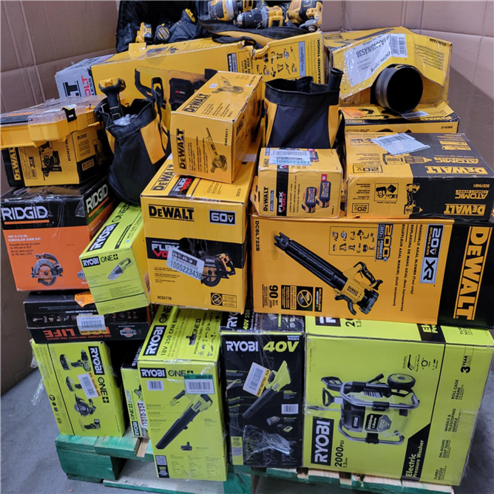 CALIFORNIA AS-IS TOOL PALLET