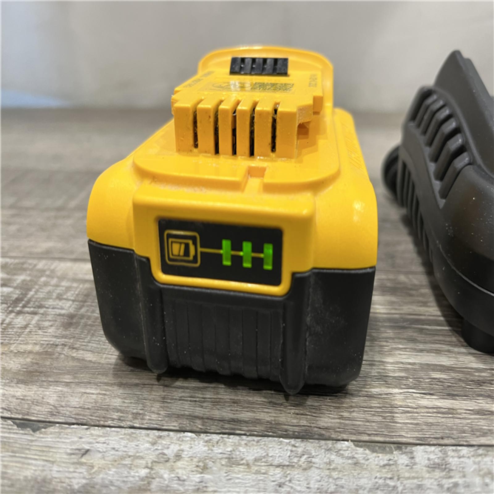 AS-IS DEWALT 20V MAX Lithium-Ion 5.0 Ah Battery and Charger