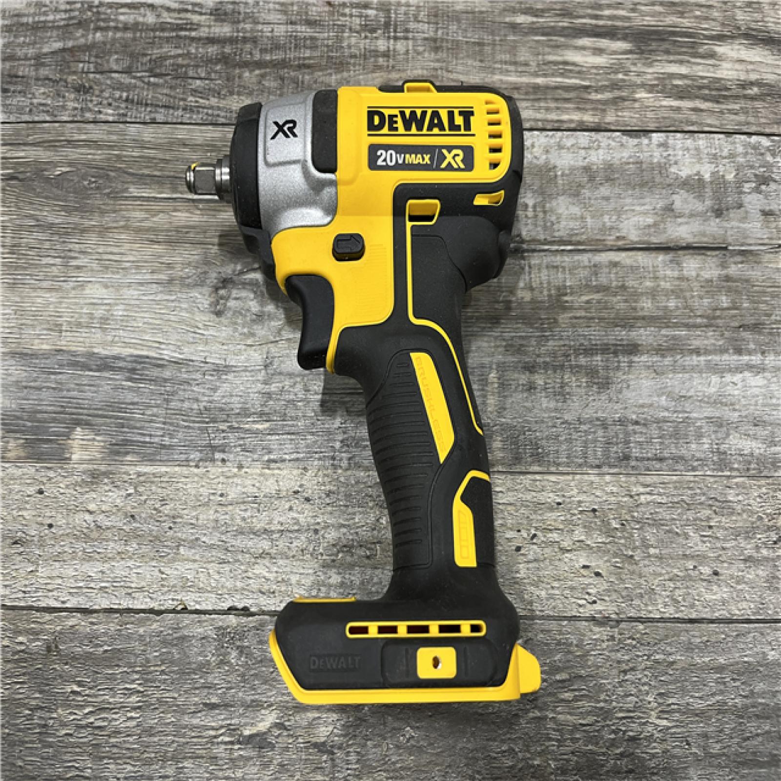 AS-IS DEWALT 20V MAX XR Cordless Brushless 3/8 in. Compact Impact Wrench (Tool Only)