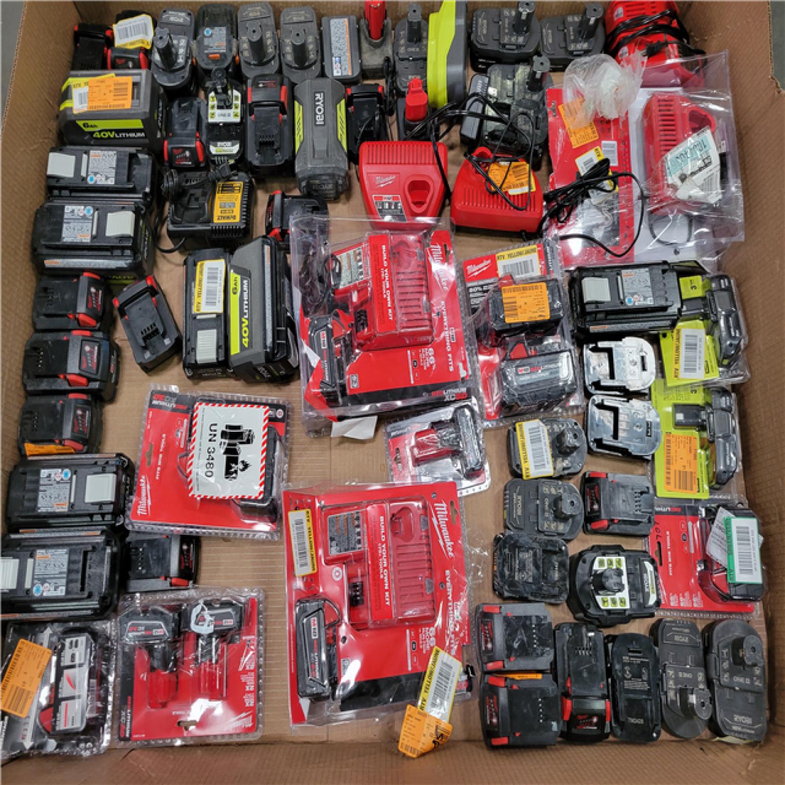 CALIFORNIA AS-IS BATTERY PALLET