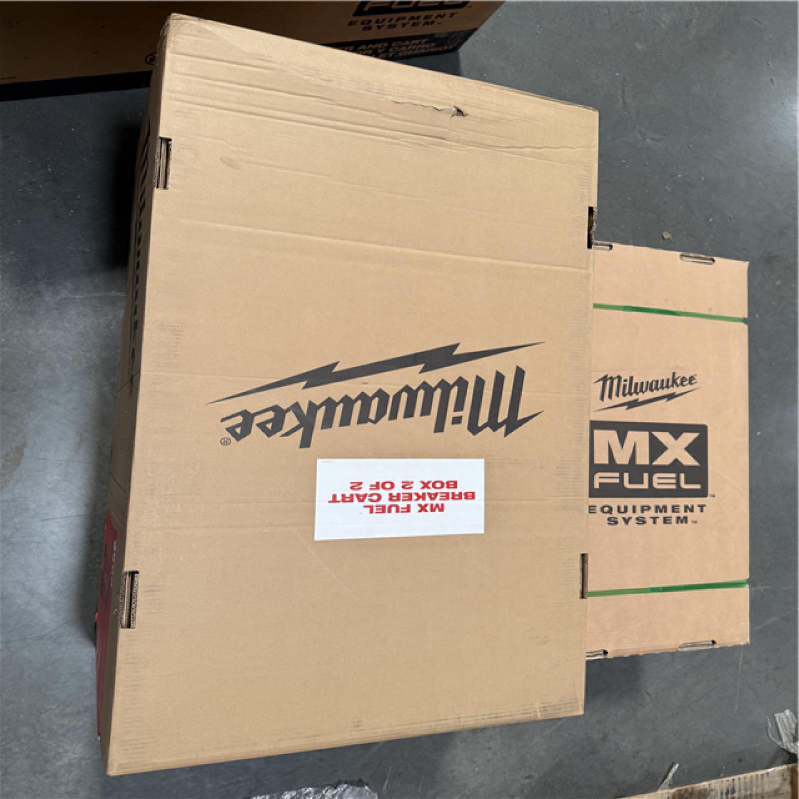 California NEW Milwaukee Breaker & Cart, Includes Battery & Charger