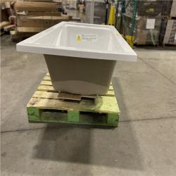 DALLAS LOCATION- American Standard EverClean 60 in. x 36 in. Rectangular Soaking Bathtub