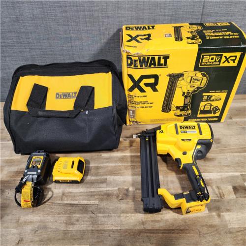 HOUSTON LOCATION - AS-IS DEWALT 20V MAX XR 18 Gauge Brad Nailer Kit