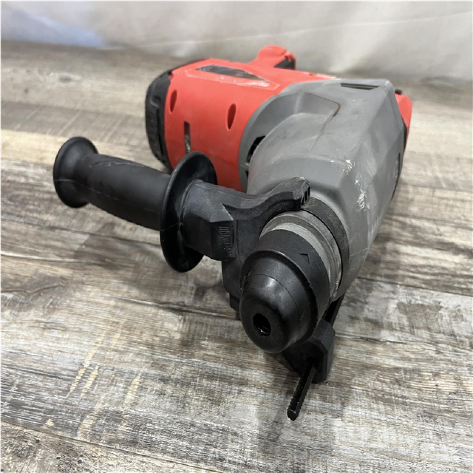AS-IS Milwaukee  FUEL 18V Lithium-Ion Brushless Cordless 1 in. SDS-Plus Rotary Hammer (Tool-Only)