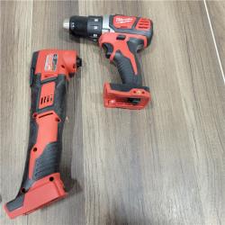 AS-IS Milwaukee  M18 18-Volt Lithium-Ion Cordless Combo Kit 9-Tool with 2-Batteries, Charger and Tool Bag