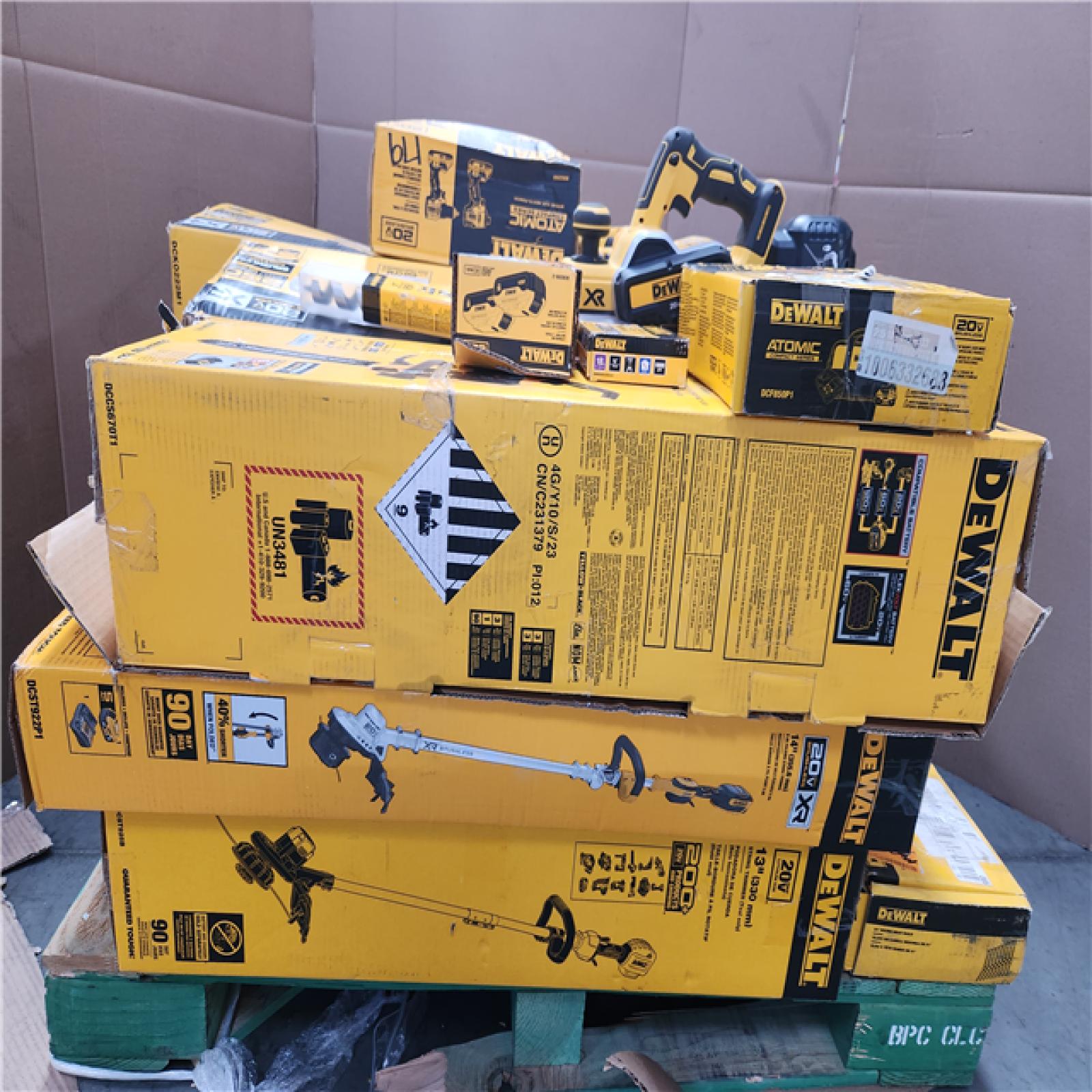CALIFORNIA AS-IS TOOL PALLET
