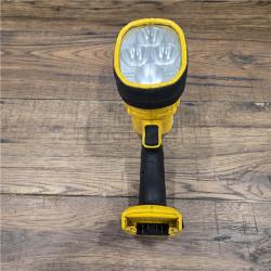 AS-IS DEWALT 20-Volt MAX Lithium-Ion Cordless Jobsite Spotlight
