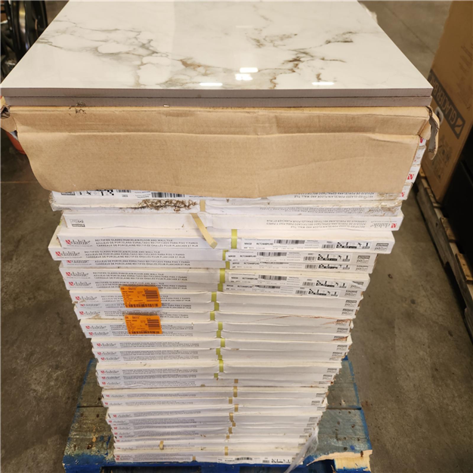 Phoenix Daltile Safari Marble Ash 24 in. x 48 in. Polished Porcelain Floor and Wall Tile (573 sq. ft. /37 case)