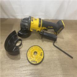 AS-IS DEWALT FLEXVOLT 60V MAX Cordless Brushless 4.5 in. to 6 in. Small Angle Grinder with Kickback Brake (Tool Only)