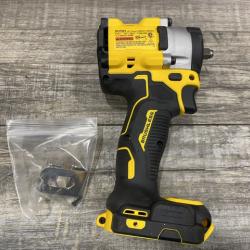 AS-IS DEWALT ATOMIC 20V MAX Cordless Brushless 3/8 in.Variable Speed Impact Wrench (Tool Only)