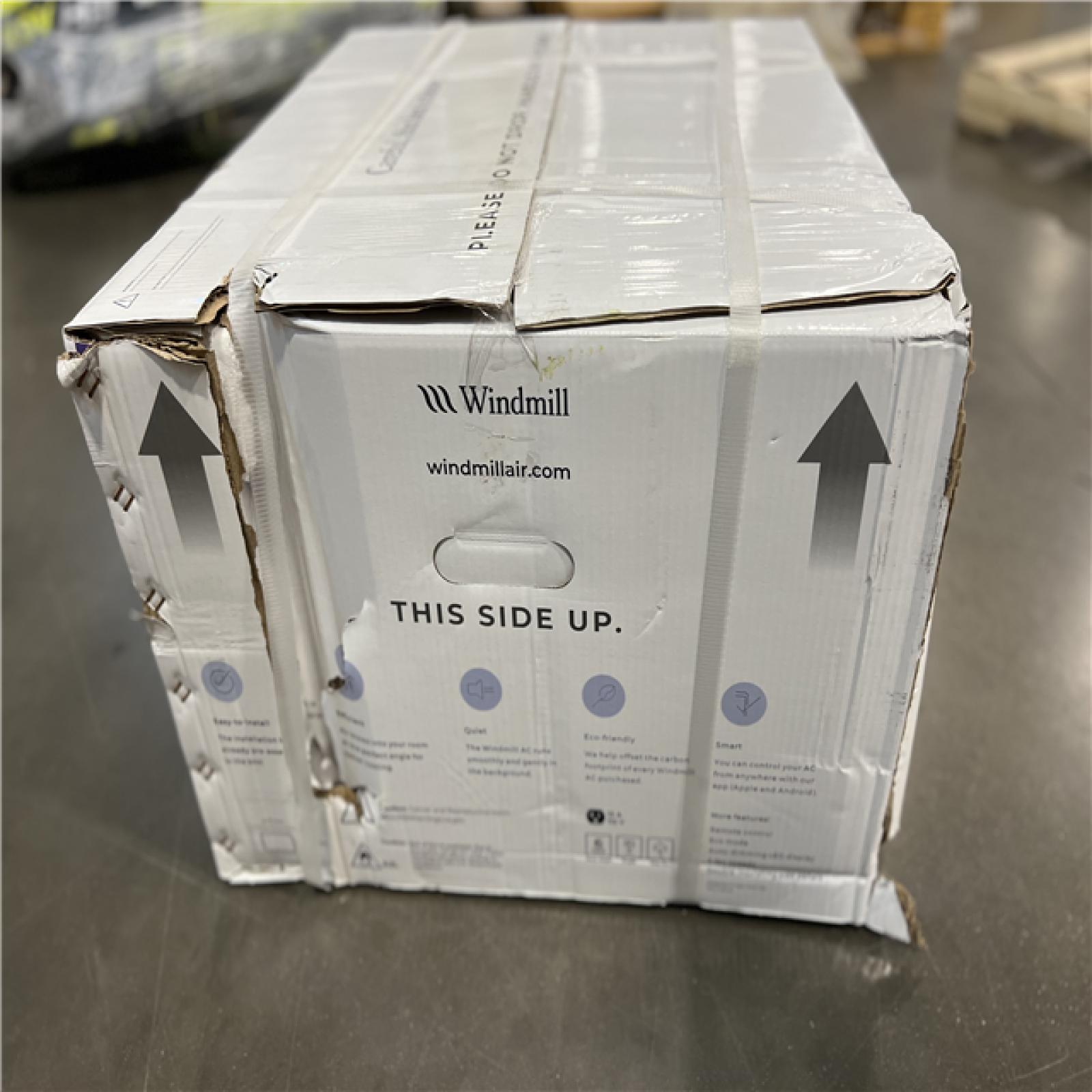 NEW! - Windmill 8,000 BTU 115-Volts QUIET Smart Inverter Window Air Conditioner, Wi-Fi/Remote, #1 Install, up to 350 sq ft. Energy Star