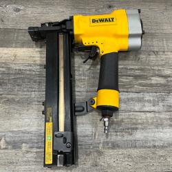 AS-IS DEWALT Corded Pneumatic 16-Gauge 1 in. Crown Lathing Stapler