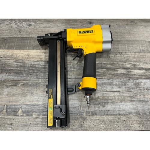 AS-IS DEWALT Corded Pneumatic 16-Gauge 1 in. Crown Lathing Stapler