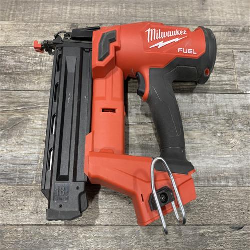 AS-IS Milwaukee FUEL 18-Volt Lithium-Ion Brushless Cordless Gen II 18-Gauge Brad Nailer (Tool-Only)