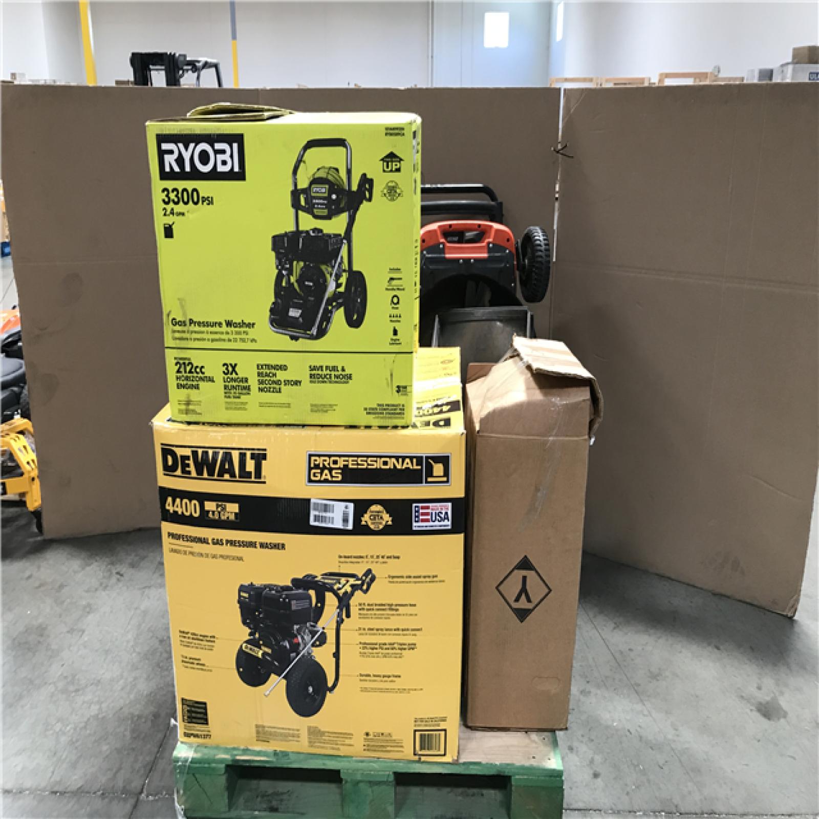 CALIFORNIA AS-IS OUTDOOR POWER EQUIPMENT