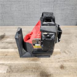 HOUSTON LOCATION - AS-IS Milwaukee-3632-21 M12 Green Beam Laser 360° 3-Plane Kit