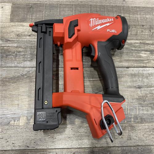 AS-IS Milwaukee FUEL 18-Volt Lithium-Ion Brushless Cordless 18-Gauge 1/4 in. Narrow Crown Stapler (Tool-Only)