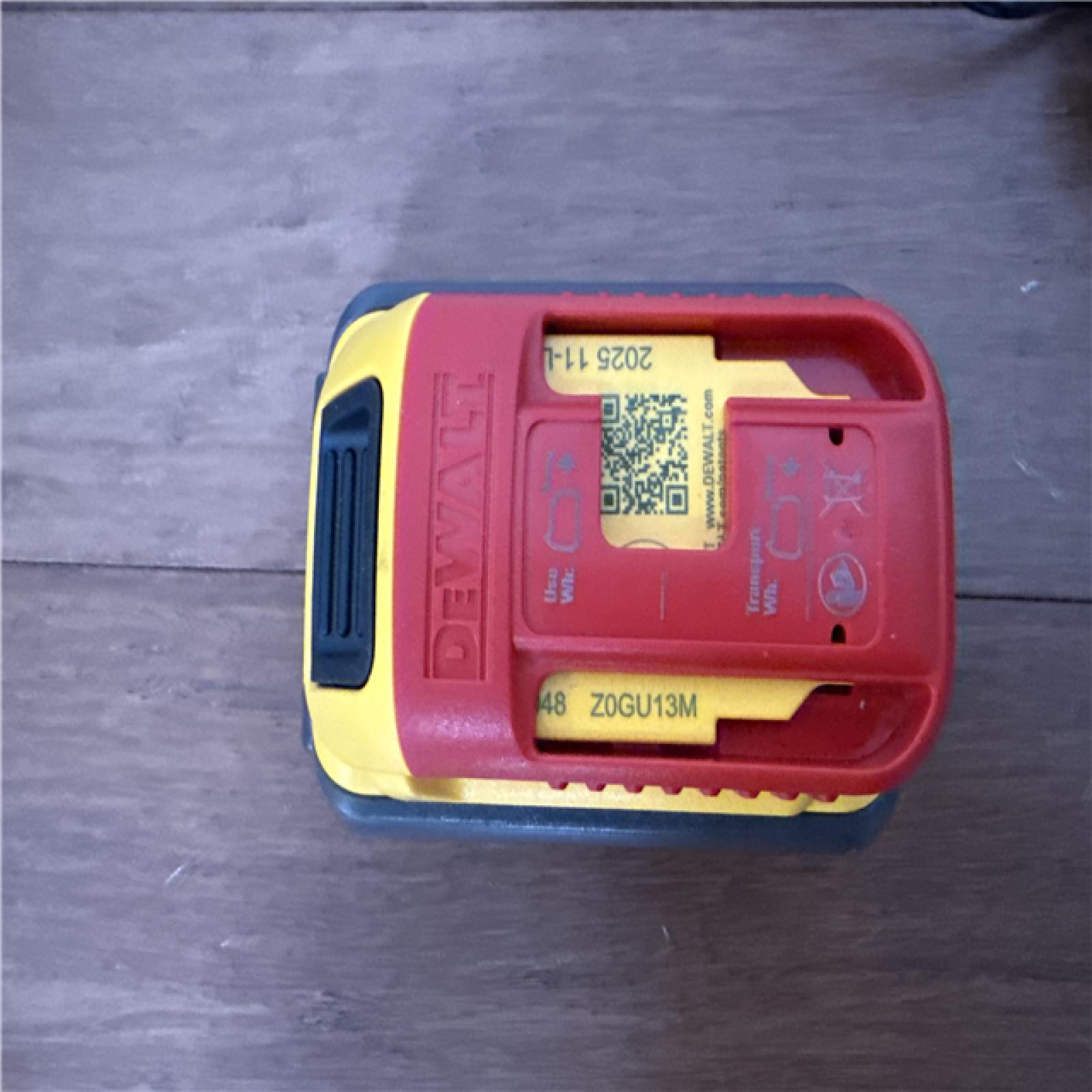 California AS-IS DeWalt Flex Volt Battery & Charger; Appears in Like New Condition