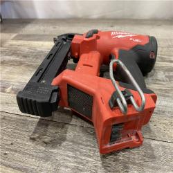 AS-IS Milwaukee FUEL 18-Volt Lithium-Ion Brushless Cordless 18-Gauge 1/4 in. Narrow Crown Stapler (Tool-Only)