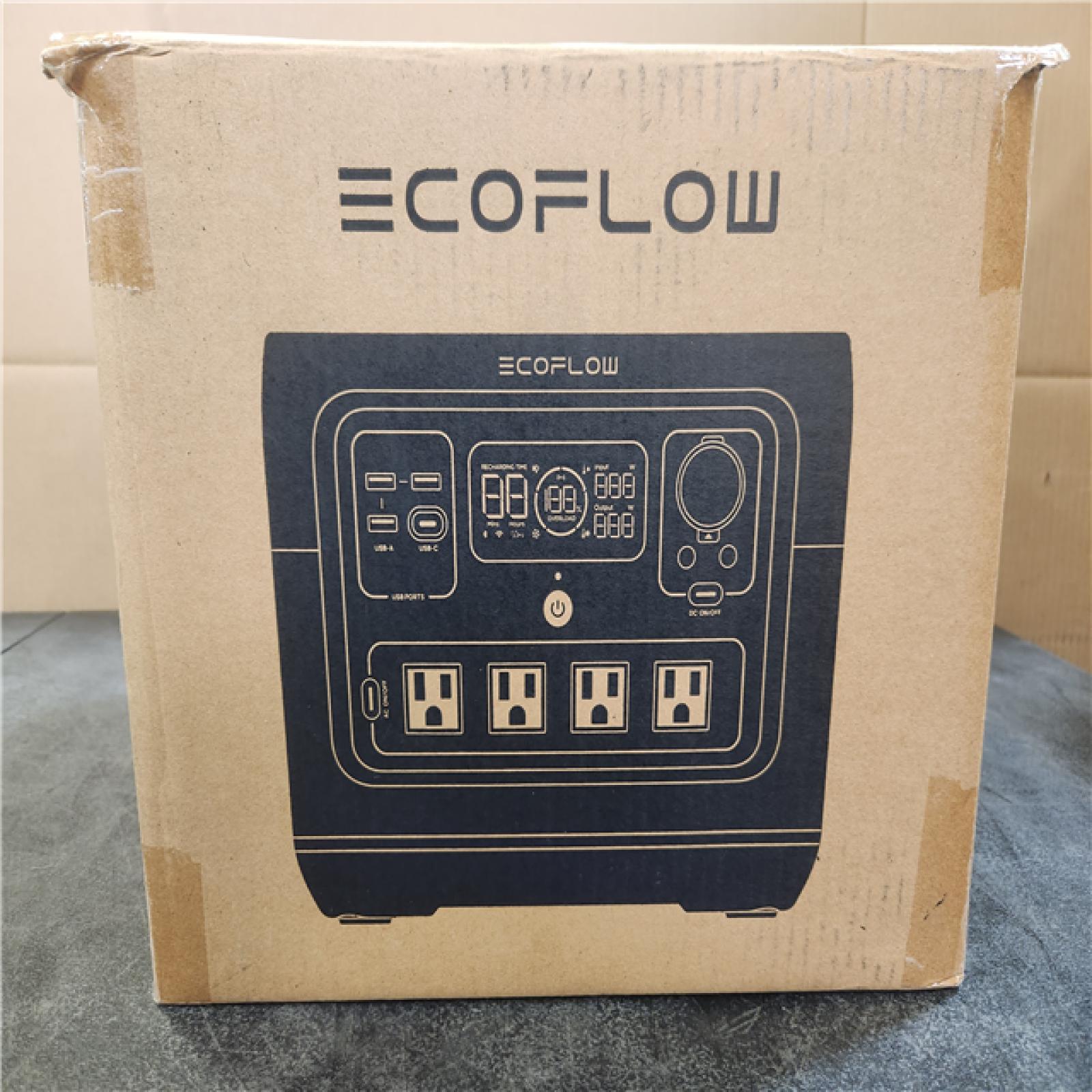 Phoenix NEW EcoFlow 800W Output/1600W Peak Push-Button Start Battery Generator RIVER 2 Pro  LFP Battery  Fast Charging for Outdoor  Camping