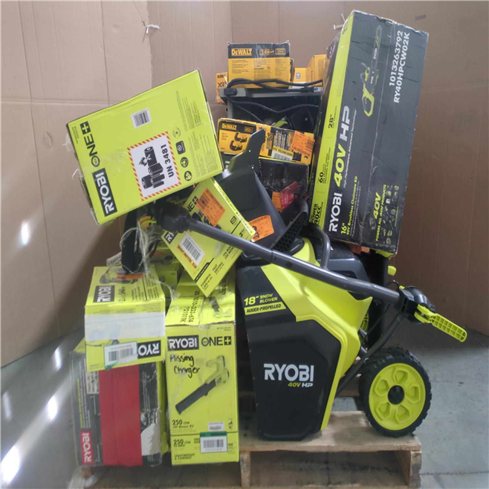 California AS-IS Tool Pallet