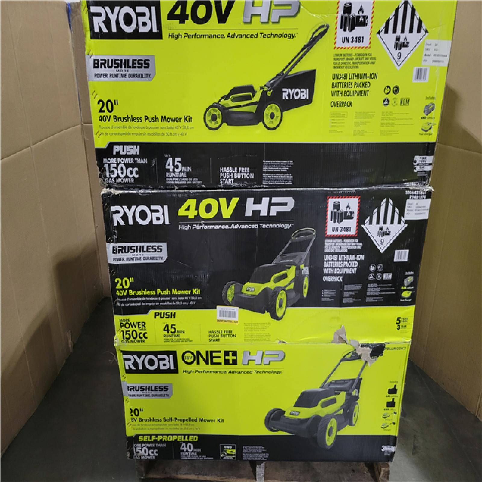 CALIFORNIA AS-IS OUTDOOR POWER EQUIPMENT