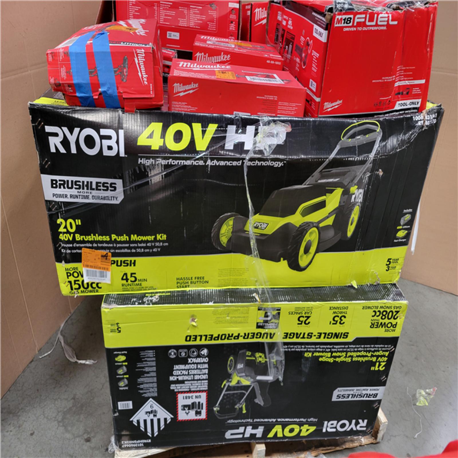 CALIFORNIA AS-IS TOOL PALLET