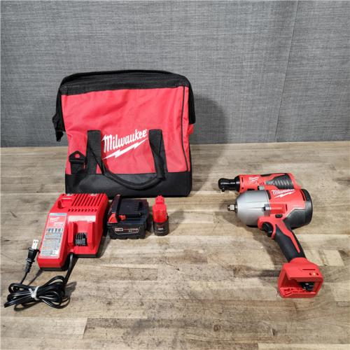 HOUSTON LOCATION - AS-IS MILWAUKEE 2 TOOL COMBO KIT W/ (2) BATTERY & CHARGER
