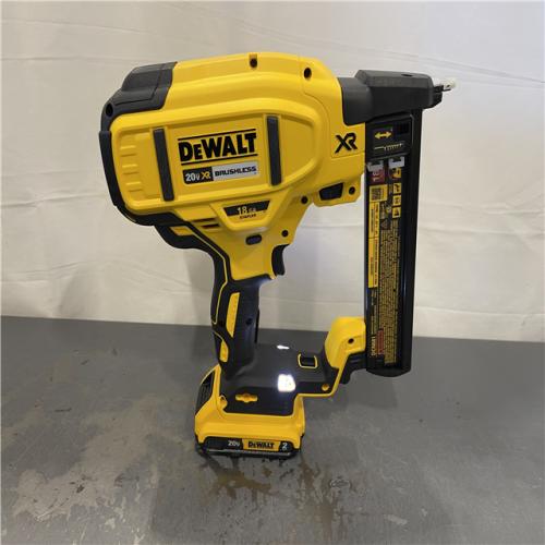 AS-IS - DeWALT 20V MAX XR Lithium-Ion Cordless 18-Gauge Narrow Crown Stapler Kit
