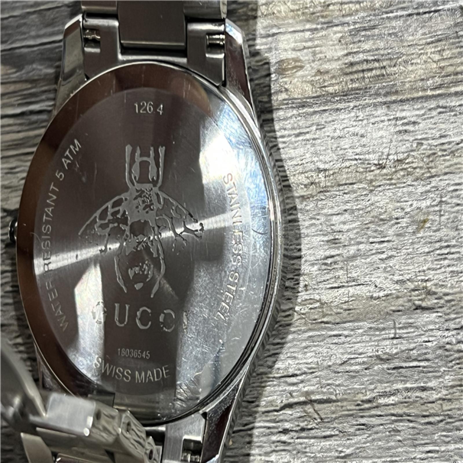 AS-IS Gucci Women's ya1264028 G-Timeless Stainless Steel Watch