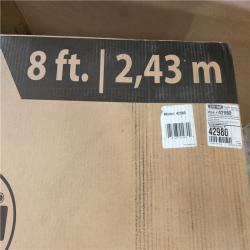 Phoenix Lifetime 8 ft. Plastic Commercial Folding Table (Set of 8)